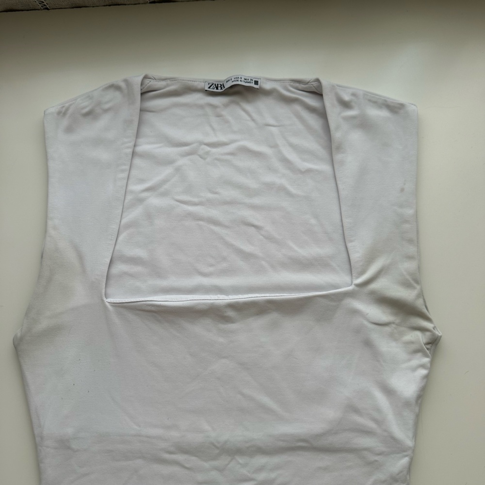 White ZARA Body suit